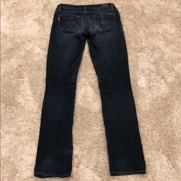 Paige Skyline Straight Jean - Picture 2 of 8